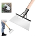 thumbnail image 1 of Multifunctional Cleaning Shovel, Square Garden Spade Shovel - Manganese Steel Flat Shovel Not Include Pole, 8-12" Heavy Duty Garden Tool For Digging, 1 of 5