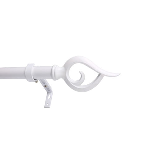 Urbanest Flame Single Curtain Rod And Hardware Set Walmart Com Walmart Com