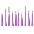 thumbnail image 4 of OFFIGAM 2 Ensembles d'Outils de Bijouterie Accessoires de Perceuse Violet pour Artisans, 4 of 8