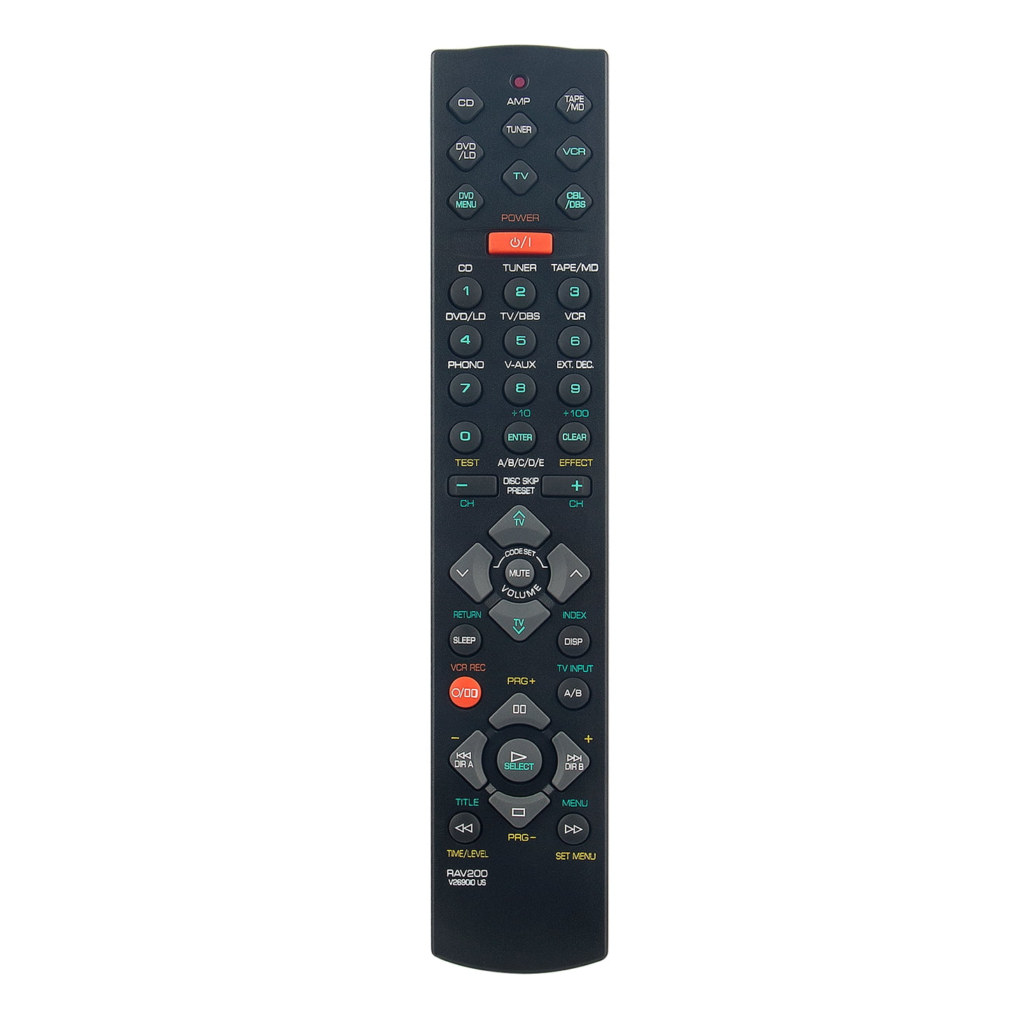 New RAV200 V269010US Remote Control Fit For Yamaha AV Receiver HTR