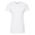 thumbnail image 5 of Tultex Short Sleeve Women's Fine Jersey T-Shirt, Classic Fit Crewneck Tee, White, 2XL, 5 of 5