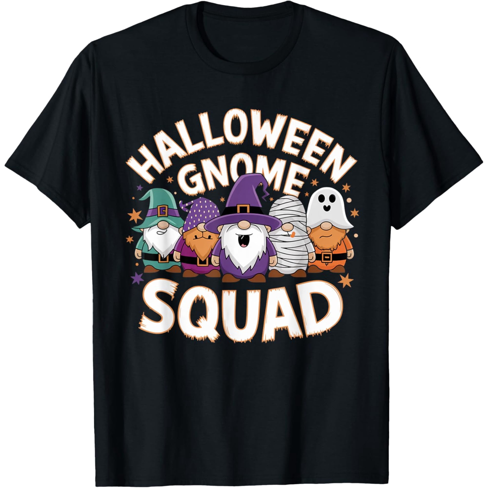 Spooky Gnome Squad Family Costume Graphic T-Shirt