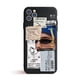 thumbnail image 4 of Funda negra para IPhone XR, 6, 6S, 7, 8 Plus, X, carcasa con etiqueta de código de barras Retro para IPhone 12, 13 Mini, 11, 14 Pro, XS Max, SE2, 4 of 4