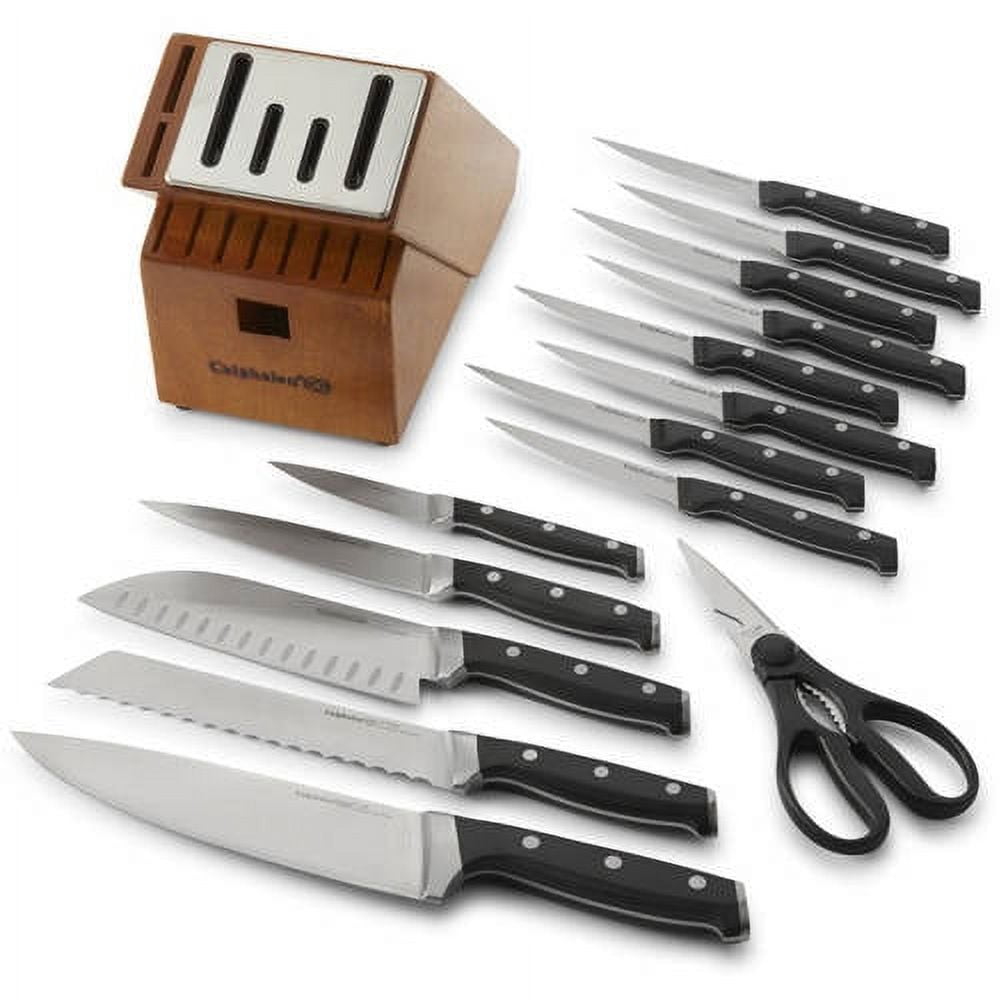 Calphalon Classic Self-Sharpening Cutlery Knife Block Set with SharpIN™ Technology, 15 piece