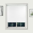 thumbnail image 1 of Biltek Blackout Window Shades Cordless Window Blinds with Spring Lifting System for Home & Office, 23 x 72 Inch, White, 1 of 8