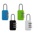 thumbnail image 4 of WREA Resettable 3 Dial Digit Combination Suitcase Luggage Password Code Lock Padlock, 4 of 10