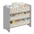 thumbnail image 2 of Estantería Infantil para Juguetes,9 Cajas de Almacenamiento no Tejidas, Gris Paloma, 2 of 5