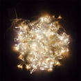 thumbnail image 2 of ZOELNIC 9.8ft x 9.8ft Curtain String Fairy Lights, 300LEDs Lights for Garden Wedding Party Home Decor, Warm White, 2 of 8