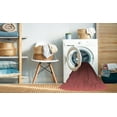 thumbnail image 2 of Ahgly Company Machine Washable Indoor Round Transitional Chocolate Brown Area Rugs, 4' Round, 2 of 7