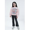 thumbnail image 2 of Disney Super Kitties Ginny Buddy Sparks Fleece Pullover Sweatshirt and Ribbed Flare Leggings Outfit Set Toddler to Little Kid, 2 of 5