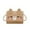 Khaki, variant on Fashionable and Cute Solid Shoulder Messenger Bag Simple Cartoon Crossbody Bag Brown One Size