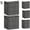 U8-S-2 pcs, variant on Extra Large Heavy Duty Moving Bags with Backpack Straps Reinforced Handles Spacious Moving Storage Bin Zippered Organizer for Quilts Clothes Bedding for Moving Day Closet bedroom Use,L