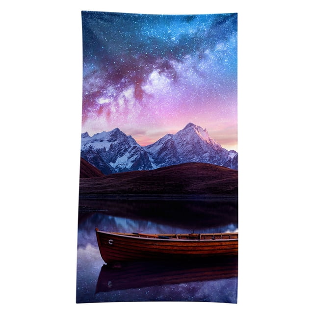 RXIRUCGD Microfibre Beach Towel Super Léger Multicolore Bath Towel Résistant au Sable Beach Couverture Multi-Usage Piscine Towel pour Adultes et Enfants Imprimé Beach Towel