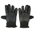 thumbnail image 2 of Gants d'Équitation, Gants de VTT en Cuir Microfibre, Gants Noirs Design Épuré, 2 of 13