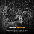 thumbnail image 4 of TFixol1080P Trail Game Hunting Camera With IR Night Vision, Motion Detection, IP66 Waterproof, 0.6S Trigger Time And 2.4'' TFT Color Display For Outdoor Wildlife, Hunting, Farm Monitoring And Home Sec, 4 of 7
