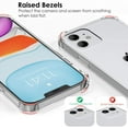 thumbnail image 6 of Compatible with iPhone 12 Mini Case,Crystal Clear Case with Shock-Absorption Bumper for iPhone 12 Mini 5.4 Inch, 6 of 7
