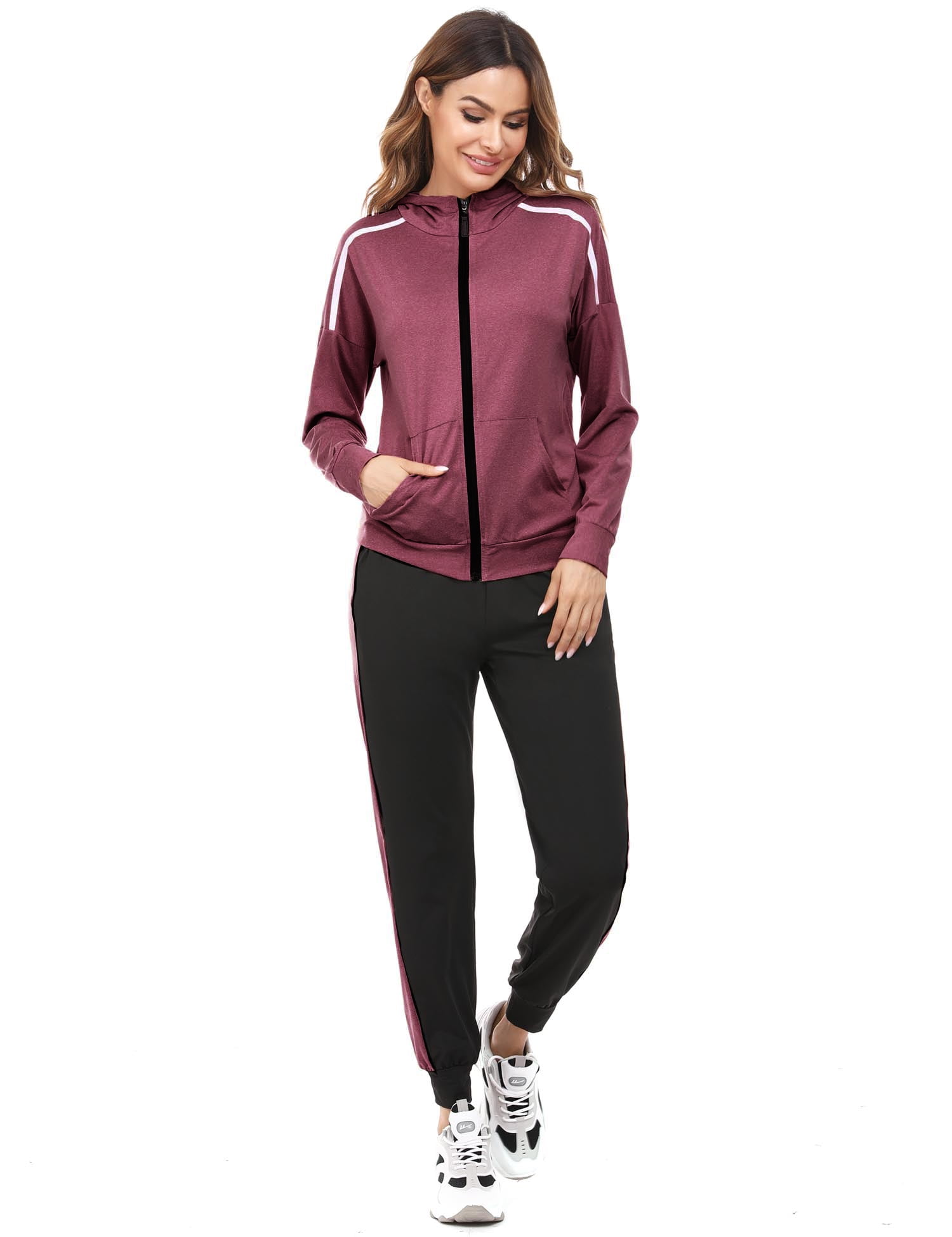 Purcoar Women's Tracksuit Set Casual 2 Piece Sweatsuits Jogging Suit