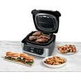 Restored Ninja Foodi 5in1, 4qt. Air Fryer, Roast, Bake, Dehydrate, Indoor Grill (AG302