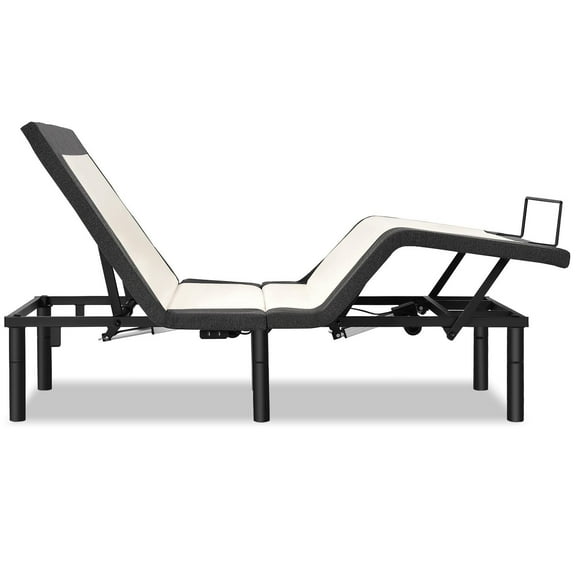 Adjustable Bed Base with Wireless Remote, Electric Adjustable Bed Frame w/Head and Foot Incline, Zero Gravity and Anti Snore, Vibration Massage, USB Ports (Twin XL)