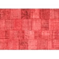 thumbnail image 1 of Ahgly Company Indoor Rectangle Patchwork Red Transitional Area Rugs, 6' x 9', 1 of 4