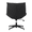 Gray, variant on Impressions Vanity Lisa Vanity Chair with Criss Cross Leg and Cushioned Seat Backrest (Pink)