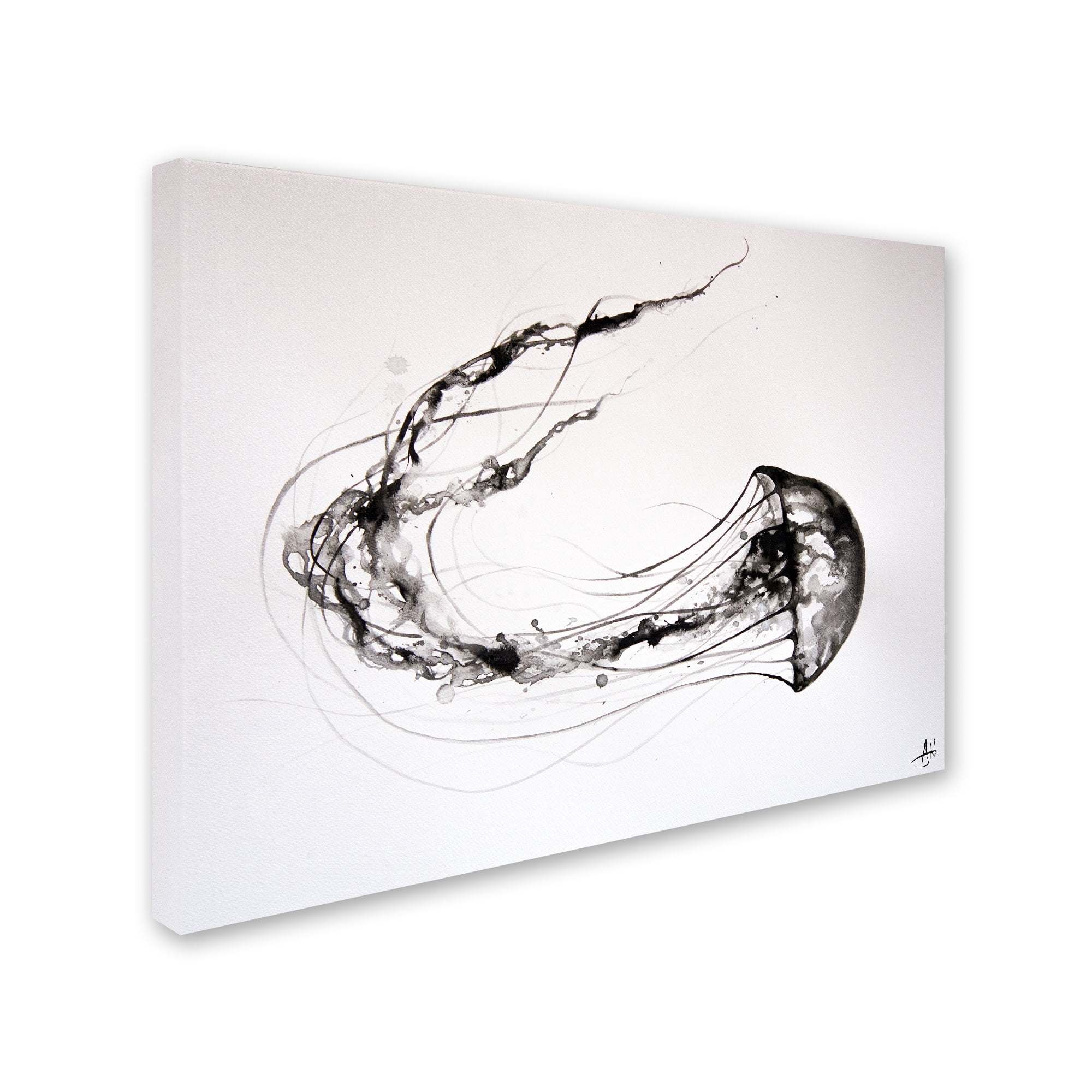 Trademark Fine Art 'That's No Moon' Canvas Art by Marc Allante