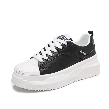 

Women‘s Lace-Up Platform Skate Shoes Casual Low Top Sneaker Fashionable & Versatile Shoes Women‘s Footwear