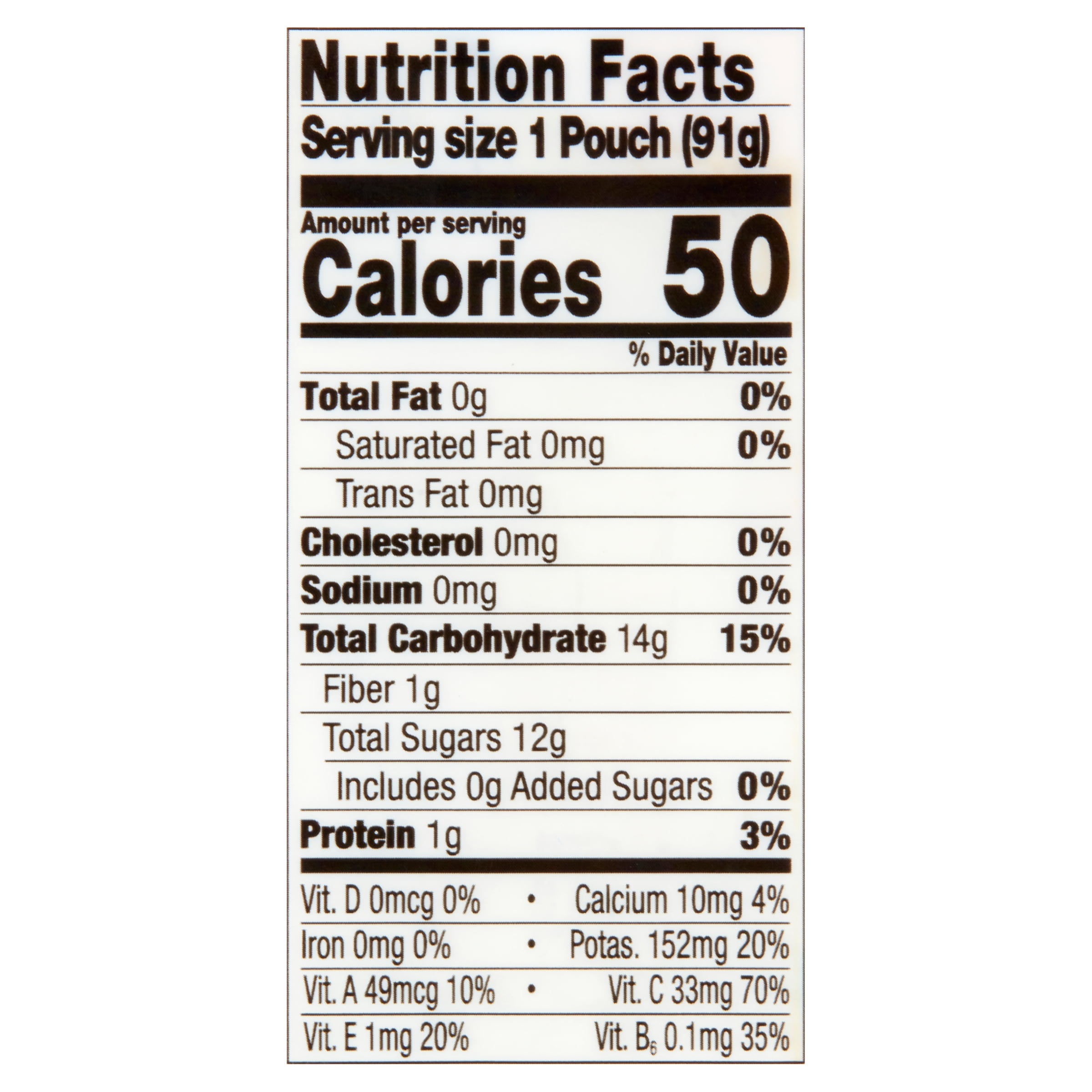 Once Upon a Farm Mango Organic Baby Food Pouch, 3.2oz