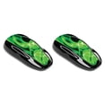 thumbnail image 1 of MightySkins TESKEFOMS-Green Flames Skin for Tesla Model S Key Fob - Green Flames, 1 of 3