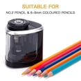 thumbnail image 3 of Automatic Electric Pencil Sharpener For Kids Battery Operated Home School Office, 3 of 4