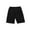 Black, variant on Ashirexll Workout Shorts Women, Athletic Shorts, Solid Color Casual Drawstring Sports Shorts with Pocket
