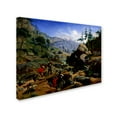 thumbnail image 2 of Trademark Fine Art 'Miners In The Sierras' Canvas Art by Charles Nahl, 2 of 3