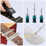 LEKATO 72Pcs Guitar Tool Kit, Guitar Repair Kit, Guitar Setup Kit, Professional Guitar Repairing Maintenance Tool Kit for Luthier Beginner, Guitar Accessories for Acoustic Guitar Ukulele Bass Banjo