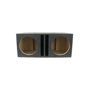 subwoofer box Dual 12 SPL Bass Subwoofer Loudspeaker Cabinet, Charcoal Carpet