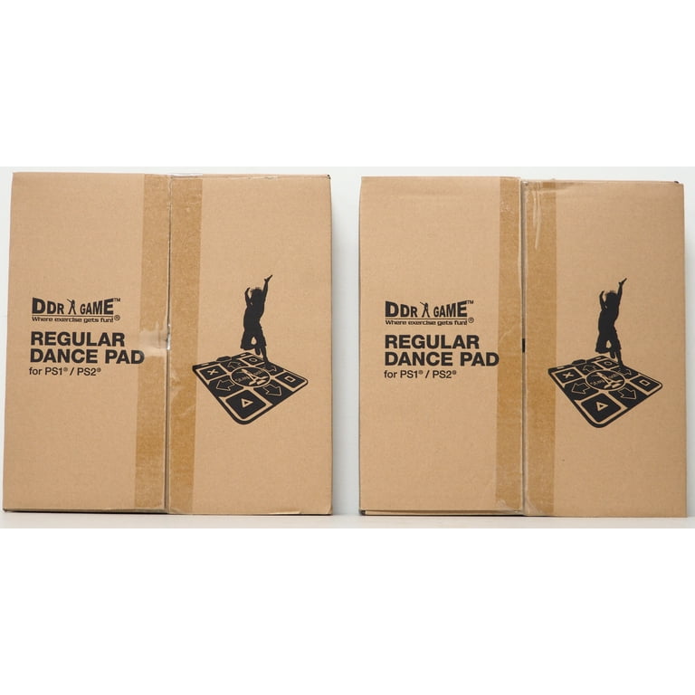 Dance Revolution Non-Slip Dance Mats for PlayStation 1 & 2 with 8