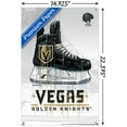 thumbnail image 3 of NHL Vegas Golden Knights - Drip Skate 20 Wall Poster with Push Pins, 14.725" x 22.375", 3 of 3