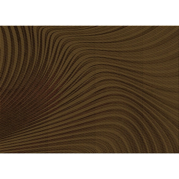 Ahgly Company Indoor Rectangle Patterned Dark Bronze Brown Area Rugs, 4' x 6'