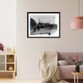thumbnail image 3 of Historic Framed Print, [Highway crowded with automobiles and people].F.G.H., 17-7/8" x 21-7/8", 3 of 9