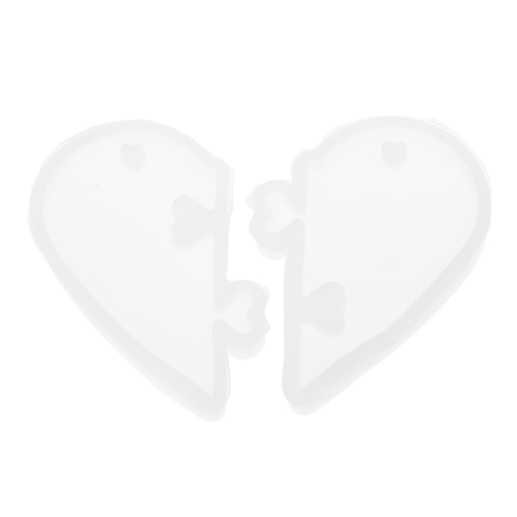 Love locks for lovers Pendant Silicone Mold DIY Epoxy Resin Mould Jewelry Tools