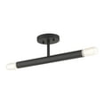 thumbnail image 6 of Livex Lighting, 51139-04, Copenhagen, Semi-Flush, Black, 6 of 12
