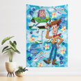 thumbnail image 3 of Woody Buzz Story Wall Tapestry Poster for Bedroom Aesthetics Room Decor Flag Wall Hanging Dorm Living Room 60''x 40'', 3 of 9
