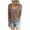 Coffee, variant on HAiming Womens Long Sleeve Sweaters Trendy V-Neck Button Ribbed Knit Tops Fall Winter Casual Loose Pullover Blouses