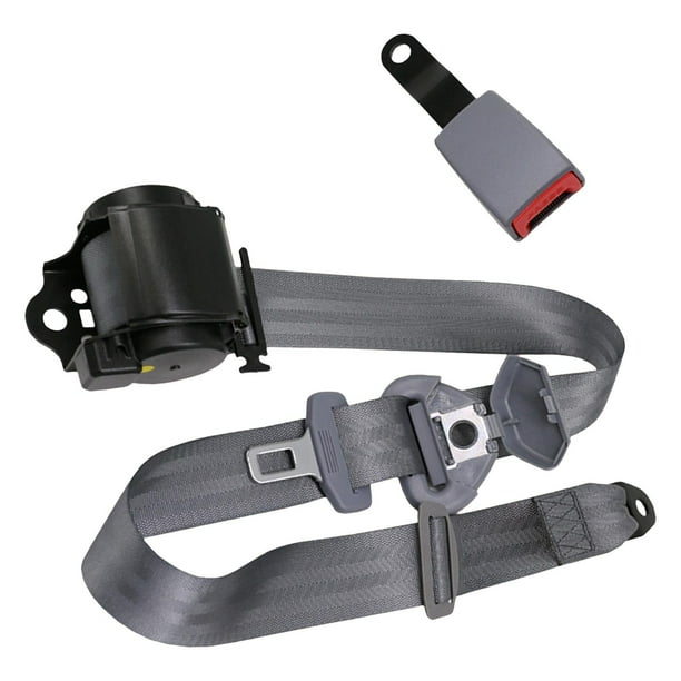 Cinturón de seguridad Zulema para automóvil retráctil automático para autobuses Gris