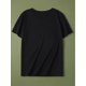 thumbnail image 4 of Camiseta con gráfico de la diosa del amor de San Valentín para mujer: manga corta informal, cuello redondo, lavable a máquina, blanca con diseño de corazón rojo. Ideal como regalo de San Valentín para, 4 of 7
