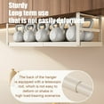 thumbnail image 3 of Hanging Under Cabinet Shelf, Expandable Under Shelf Storage Stand, Kitchen Counter Metal Under Desk Shelf For Kitchen Cupboard, Pantry Cabinet, 3 of 7