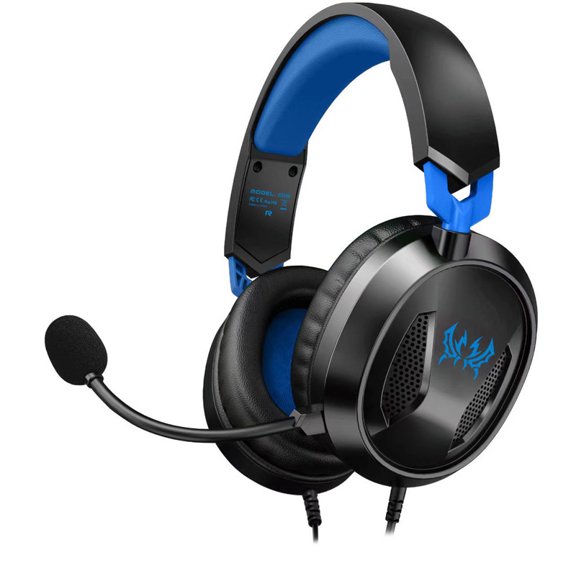 Audífonos Gamer Sin Marca, Tipo Diadema Recon, Cable 40mm Micrófono, Compatible Xbox PS4 PS5 PC Switch Cancelación Ruido