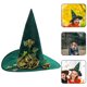 thumbnail image 4 of Sombrero bruja decorativa fiest halloween sombrero bruja de bruja, 4 of 5