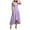 Purple, variant on Vivianyo HD Women's Sleeveless High-Low Midi Dress, Round Neck Flowy Ruffle Hem Casual Formal Dress , Women's Army Green, Sizes S-2XL