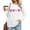 White2, variant on Aloohaidyvio Womens Love Heart Shirts Long Sleeve Valentine's Day Crewneck Casual Heart Graphic Tee Tops