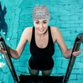 thumbnail image 4 of UPOUART Swimming Caps Light Grey Waterproof Protect Hair Swimming Activities 1Set, 4 of 6